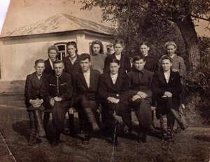 Коллектив Учителей Орловской семилетней школы. 1951 год